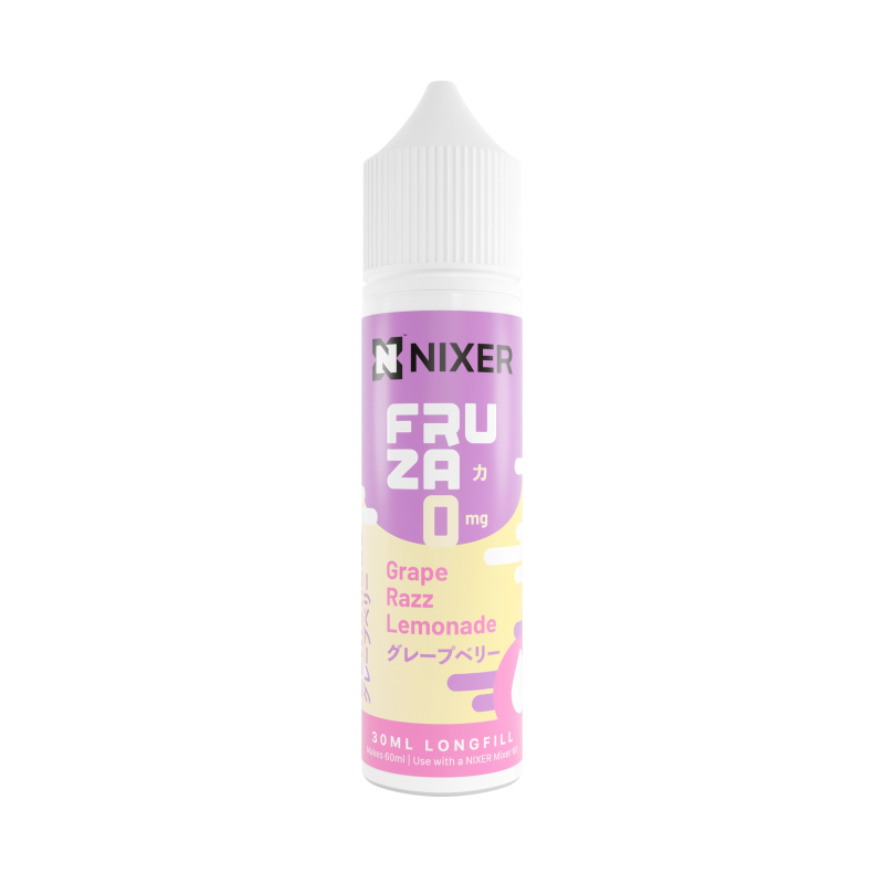Grape Razz Lemonade Longfill E-Liquid By Nixer X Fruza