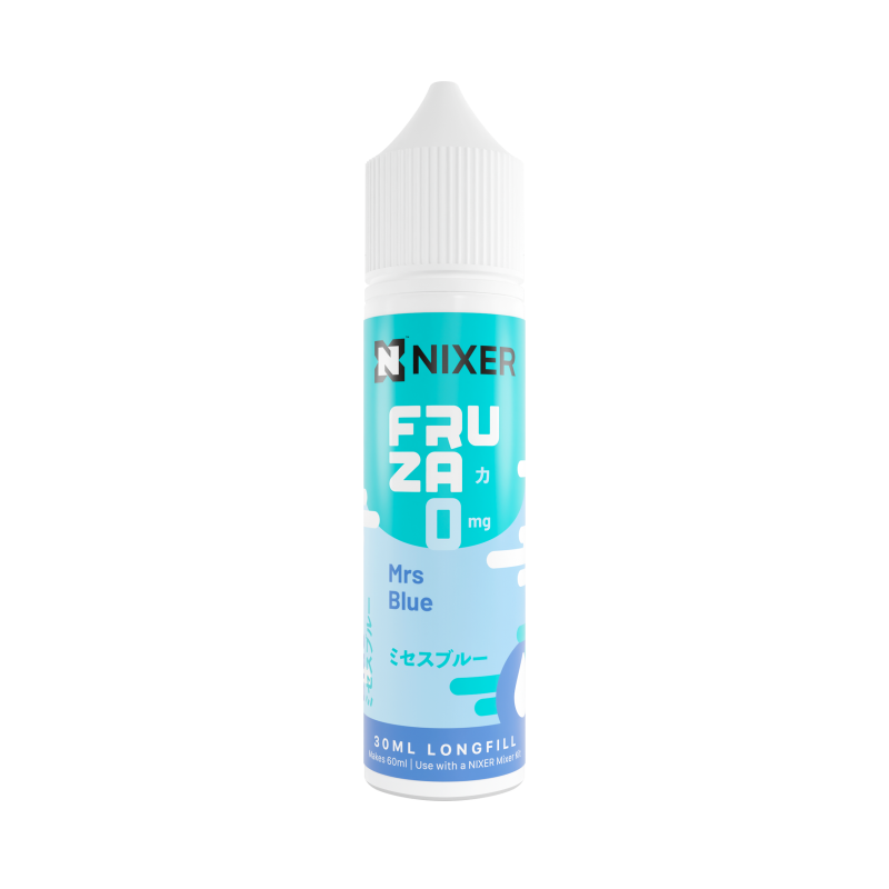 Mrs Blue Longfill E-Liquid By Nixer X Fruza