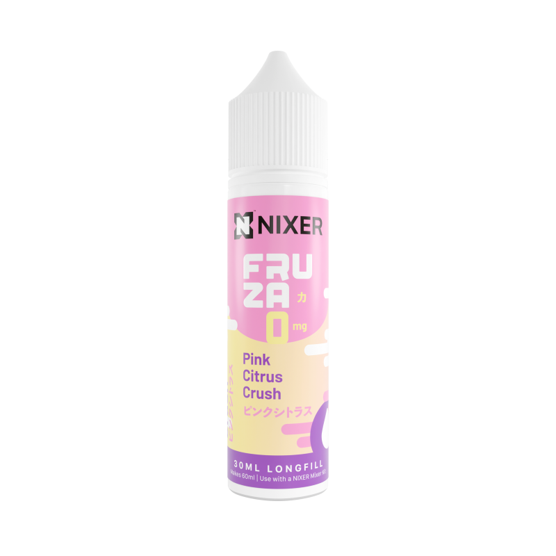 Pink Citrus Crush Longfill E-Liquid By Nixer X Fruza