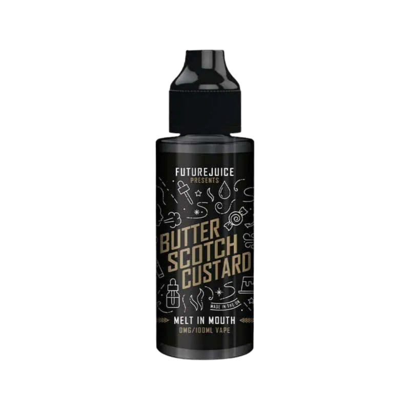 Butterscotch Custard Shortfill E-liquid By Future Juice 100ml