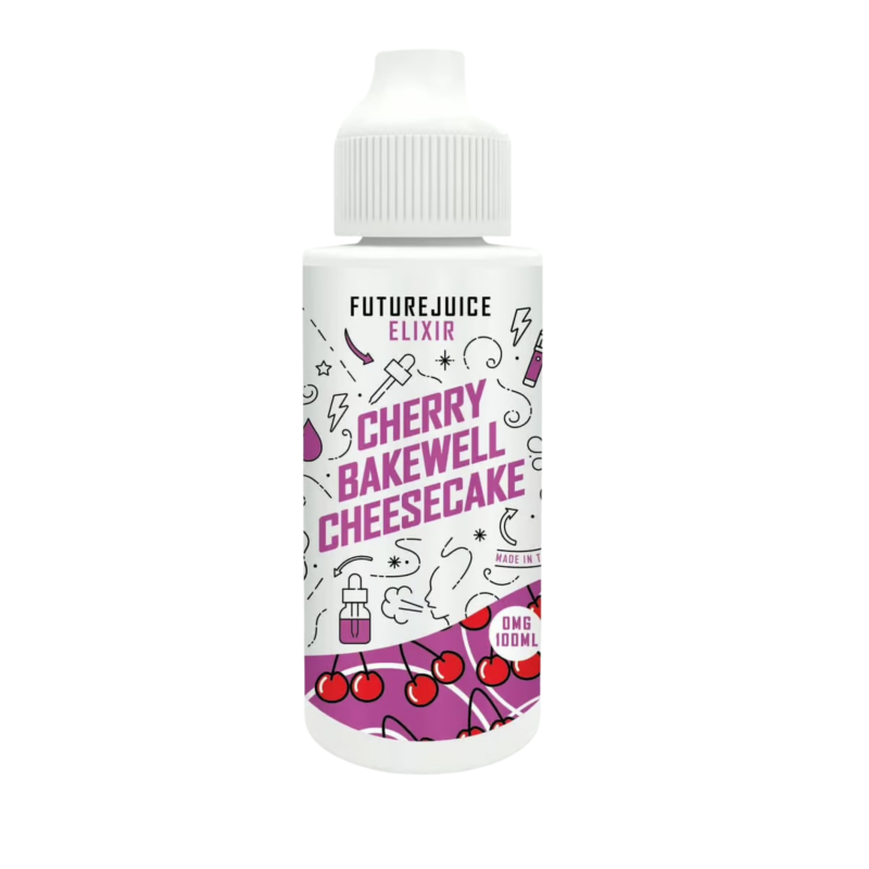 Cherry Bakewell Cheesecake Shortfill E-liquid By Future Juice 100ml