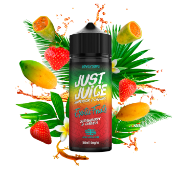 Strawberry & Curuba Shortfill E-liquid By Just Juice Exotic Fruits100ml