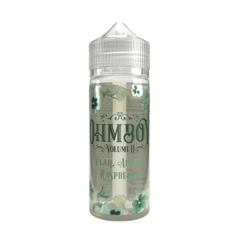 Pear, Apple & Raspberry Shortfill E-liquid By Ohm Boy Volume II 100ml