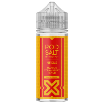 Mango Strawberry Peach Shortfill E-liquid By Pod Salt Nexus 100ml