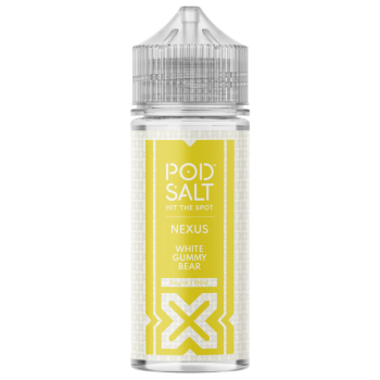 White Gummy Bear Shortfill E-liquid By Pod Salt Nexus 100ml