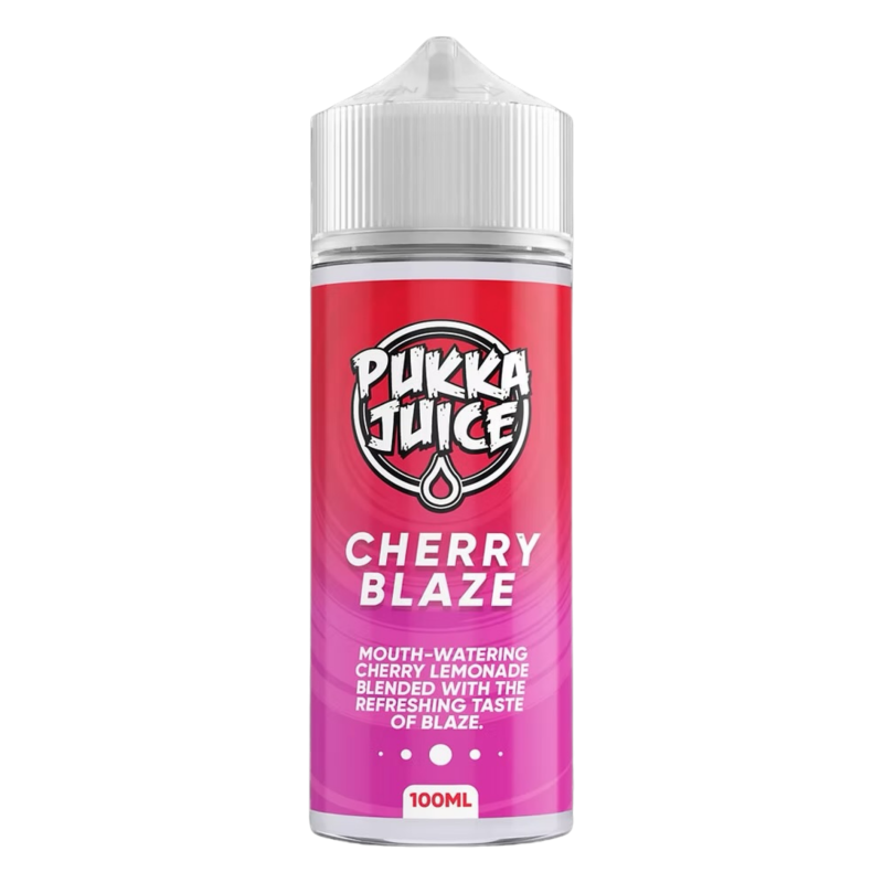Cherry Blaze Shortfill E-liquid By Pukka Juice 100ml