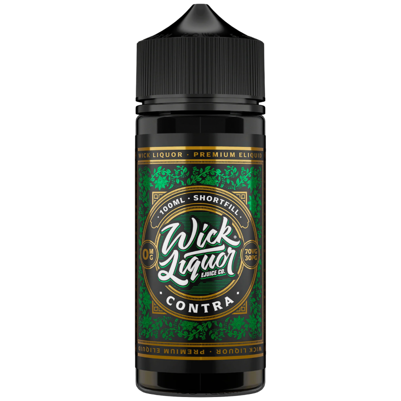 Contra Shortfill E-liquid By Wick Liqour 100ml