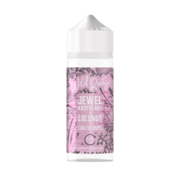 Jewel Raspberry, Coconut and Cantaloupe Shortfill E-liquid By Wild Roots 100ml